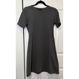 J Crew Womens Mini T Shirt Dress Size XS Preppy Capsule Minimalist Dark Academia